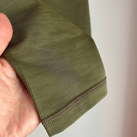 Marine Layer Studio Bike Short Extra Small in Olive Green - Picture 3 of 7